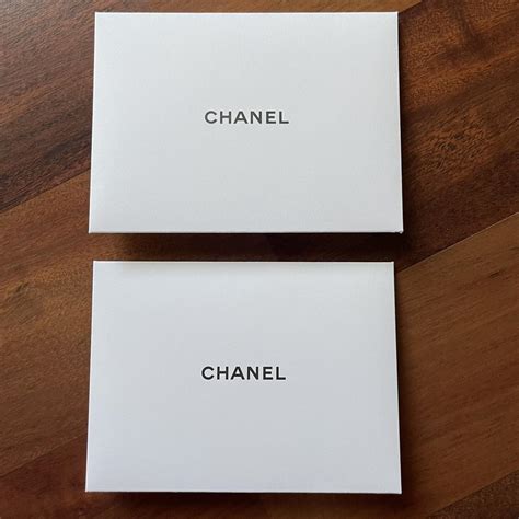 thank you card chanel